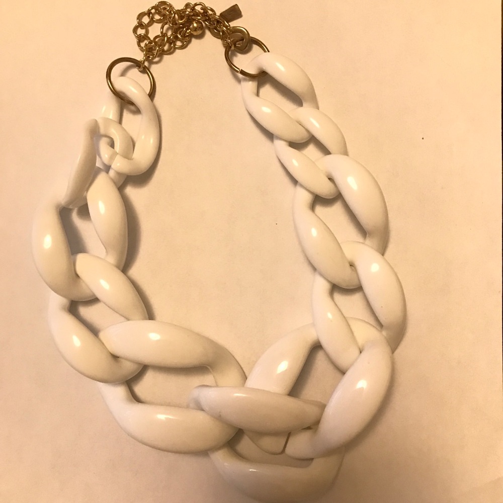Kenneth Jay Lane White Necklace